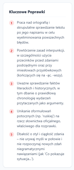5 najważniejszych obszarów do pracy
